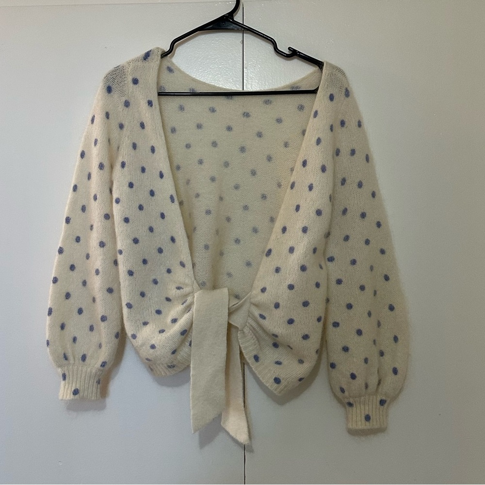 Sezane Paris Alban Jumper Wool Blend Sweater XS - Picture 6 of 8
